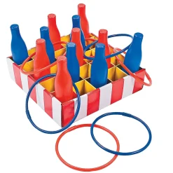 Carnival Bottle Ring Toss Game