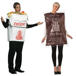Chinese Take Out & Soy Sauce Couples Costumes