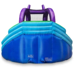 Cloud 9 Bounce House With Climbing Wall, Water Slide And Pool With Blower