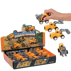 Construction Pull-Back Vehicles