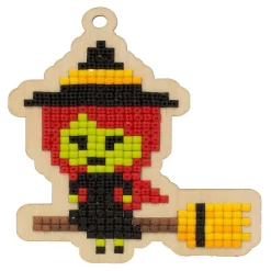 Crafting Spark - Little Witch Csw336 Diamond Painting On Plywood Kit