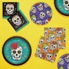 Creative Converting Dia De Muertos Party Supplies Kit, 48 Ct