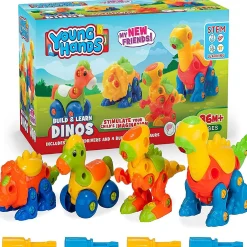 Creative Kids Build & Learn Dinosaur Take Apart Toy Set With Tools Age 3+