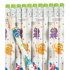 Cute Monster Pencils - 24 Pc.