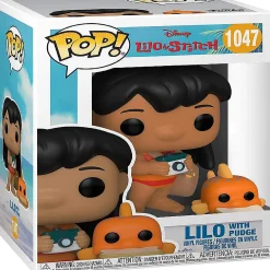 Disney Lilo & Stitch Funko Pop Vinyl Figure Lilo With Pudge