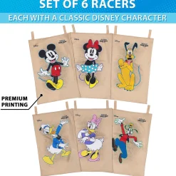 Disney Mickey And Friends Sack Race Party Game By Gosports - 6 Pack Bags For Kids