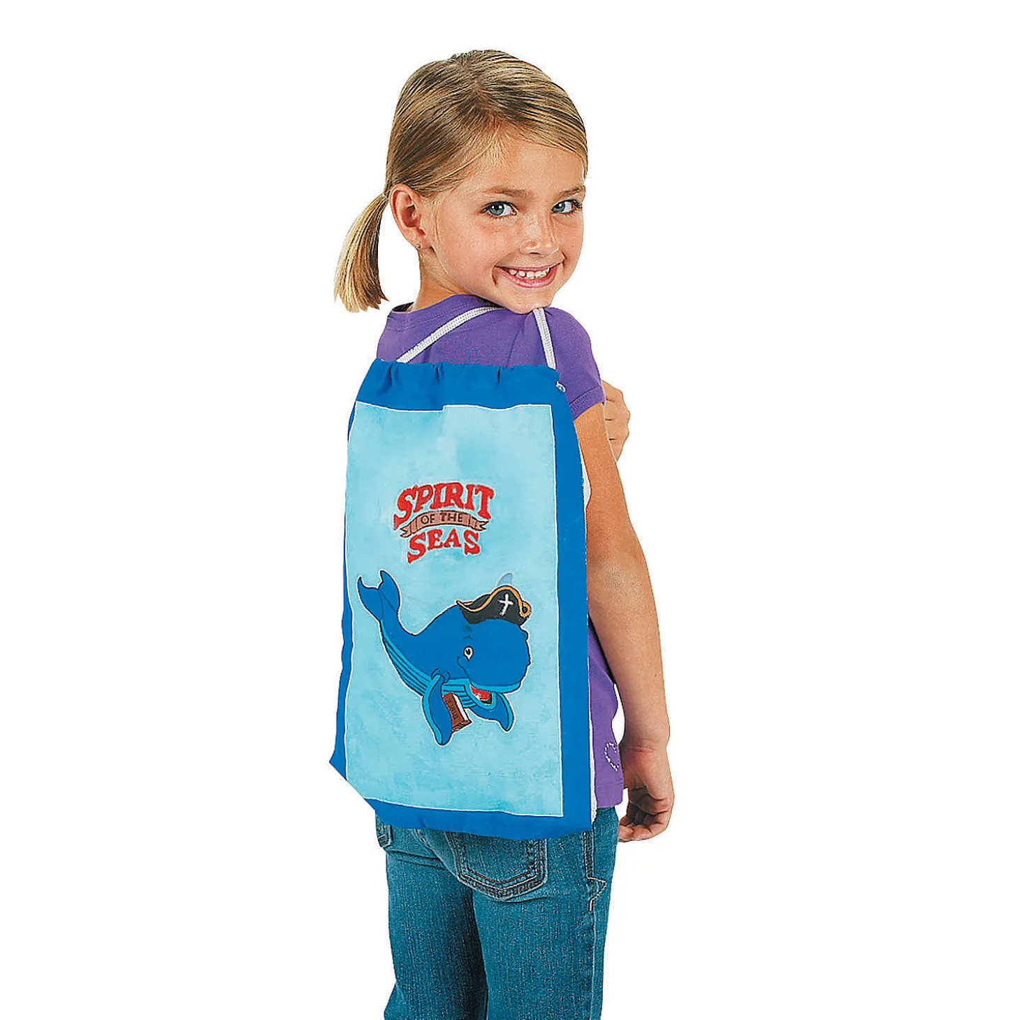 Diy Medium White Canvas Drawstring Bags - 12 Pc.