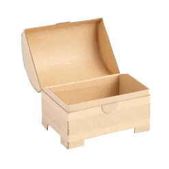 Diy Papier-Mache Mini Treasure Chests - 12 Pc.