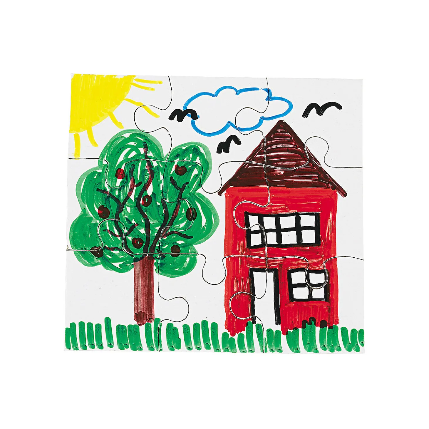 Diy Puzzles - 4" X 4" - 24 Pc.