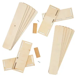 Diy Unfinished Wood Crate Pumpkins – 2 Pc.