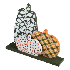 Diy Unfinished Wood Pumpkins Stand-Up