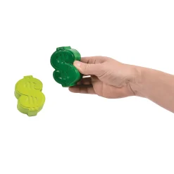 Dollar Sign Stress Toys - 12 Pc.