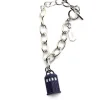 Dr. Who Tardis Charm Bracelet With Toggle Clasp