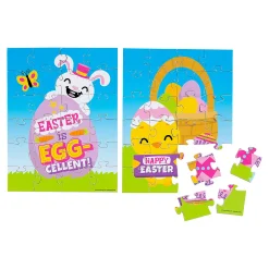 Easter Jigsaw Puzzles - 12 Pc.