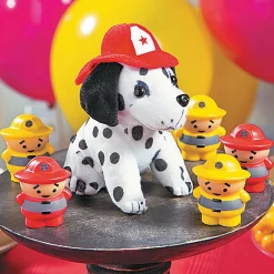 Fire Hat Stuffed Dalmatians - 12 Pc.