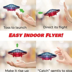 Force1- Hands Free Motion Sensor Mini Drone, Easy Indoor Rechargeable Ufo Flying Ball Drone Toy