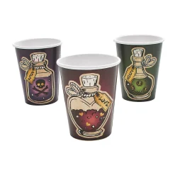 Fortune Teller Potion Bottles Paper Cup- 8 Pc.