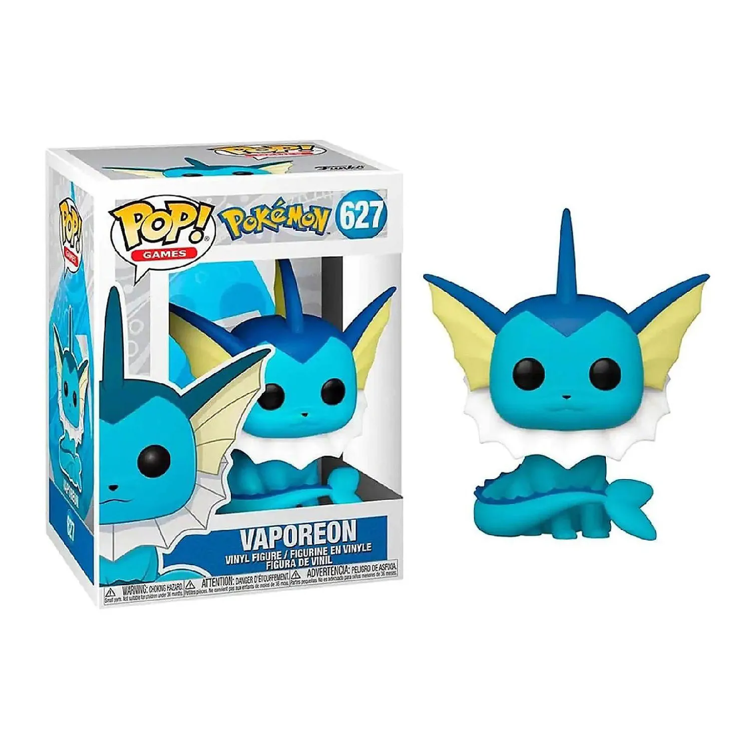 Funko Pop! Games: Pokemon - Vaporeon Vinyl Figure