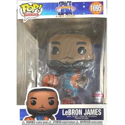 Funko Pop Lebron James Space Jam Legacy Jumbo 10" #1095 Basketball Figure