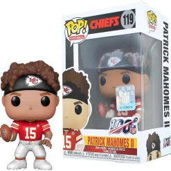 Funko Pop! Nfl Vinyl Figure Kansas City Chiefs Patrick Mahomes Ii 3.75 Inches