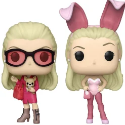 Funko Pop! Vinyl Figure 2 Pack Elle With Bruiser And Elle In Bunny Suit Legally Blonde 1125 1124