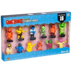 Gang Beasts Ink Stamper 12Pk Pajamas Cyborg Cat Character Figure Set Pmi International