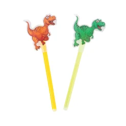 Glow Dinosaur Wands - 12 Pc.