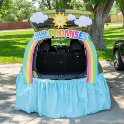 God Keeps His Promises Rainbow Trunk-Or-Treat Decorating Kit – 8 Pc.