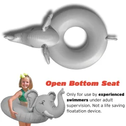 Gofloats 'Trunks The Elephant' Jr Pool Float Party Tube