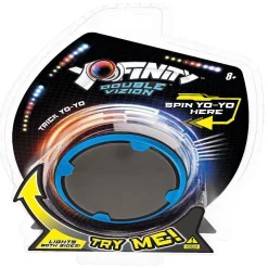 Goliath Yofinity Double Vizion Blue - Trick Light-Up Yo-Yo With Led Lights And Infinity Mirror On Both Sides - Ages 8 And Up