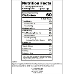 Goofy Monster Lollipops - 12 Pc.