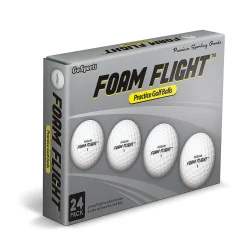 Gosports Foam Flight Practice Golf Balls 24 Pack - White