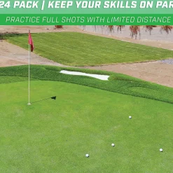 Gosports Foam Flight Practice Golf Balls 24 Pack - White