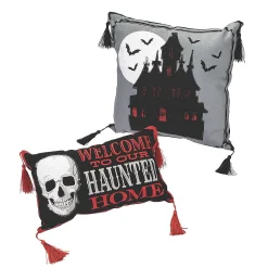 Gothic Pillow Set Halloween Decoration - 2 Pc.