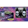 Gothic Skull Light-Up Fence