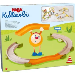 Haba Kullerbu Expansion Set - Curves & Friends - 14 Piece Add-On For Extra Stable And Curvy Track Connections