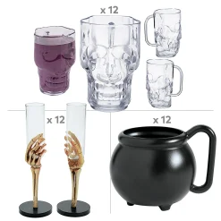 Halloween Assorted Drinkware Kit - 36 Pc.