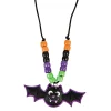 Halloween Bat Necklace Craft Kit - Makes 12