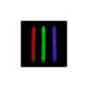 Halloween Candle Glow Sticks - 12 Pc.