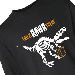 Halloween Dino Youth Long Sleeve T-Shirt