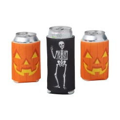 Halloween Regular & Slim Fit Can Sleeves - 12 Pc.