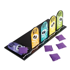 Halloween Skeleton Bean Bag Toss Game