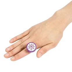 Halloween Stamper Rings - 24 Pc.