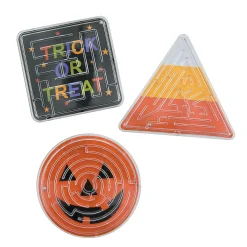Halloween Trick-Or-Treat Maze Puzzles - 24 Pc.