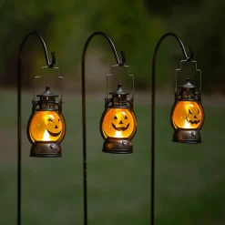 Hanging Jack-O'-Lantern Halloween Wedding Aisle Decorating Kit - Makes 6