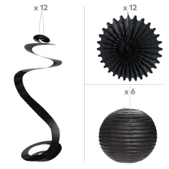 Hanging Party Decorations Kit - 30 Pc.