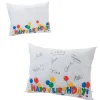 Happy Birthday Autograph Pillow