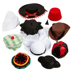 Hats Around The World Assortment - 11 Pc.