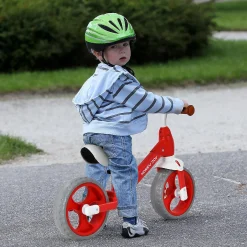 Honey Joy Toddler Balance Bike W/ Feetrests For 2-5 Yr Red
