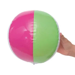 Inflatable 10" Bright Spring Medium Beach Balls - 12 Pc.